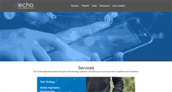 Desktop Screenshot of justecho.com